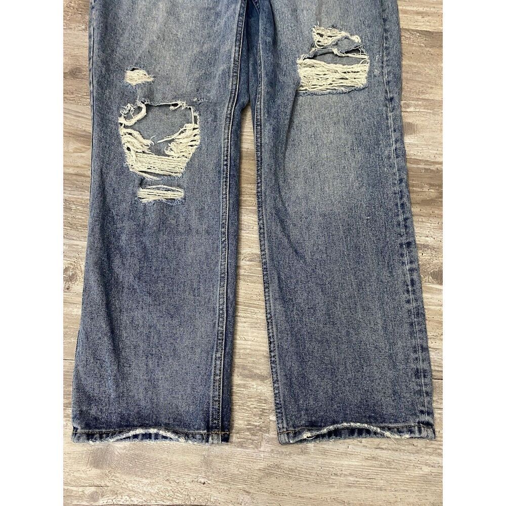 Altar’d State Vervet Jeans Straight Fit Button Fly Women’s Sz 32 - Picture 2 of 9